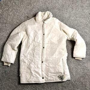 Vintage Ljungberg White Ski Jacket Norway Size Medium with Vintage Ticket